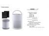 USB-Powered Desktop Air Purifier for Indoor Use, Removes Secondhand Smoke and PM2.5