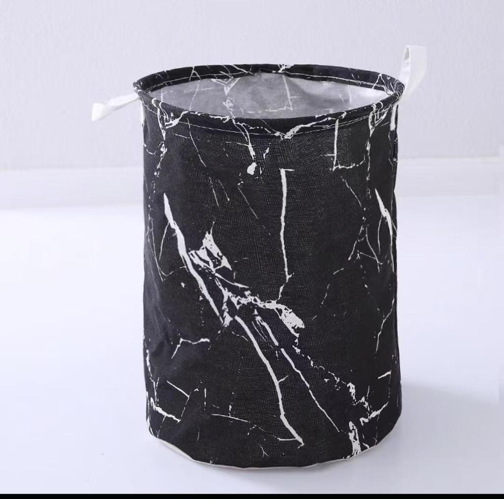 Houndstooth Foldable Laundry Hamper - Thickened Storage for Dorms, Toys, and Bathroom.