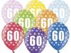 Balony Z Nadrukiem 60 Urodziny  1 Szt.