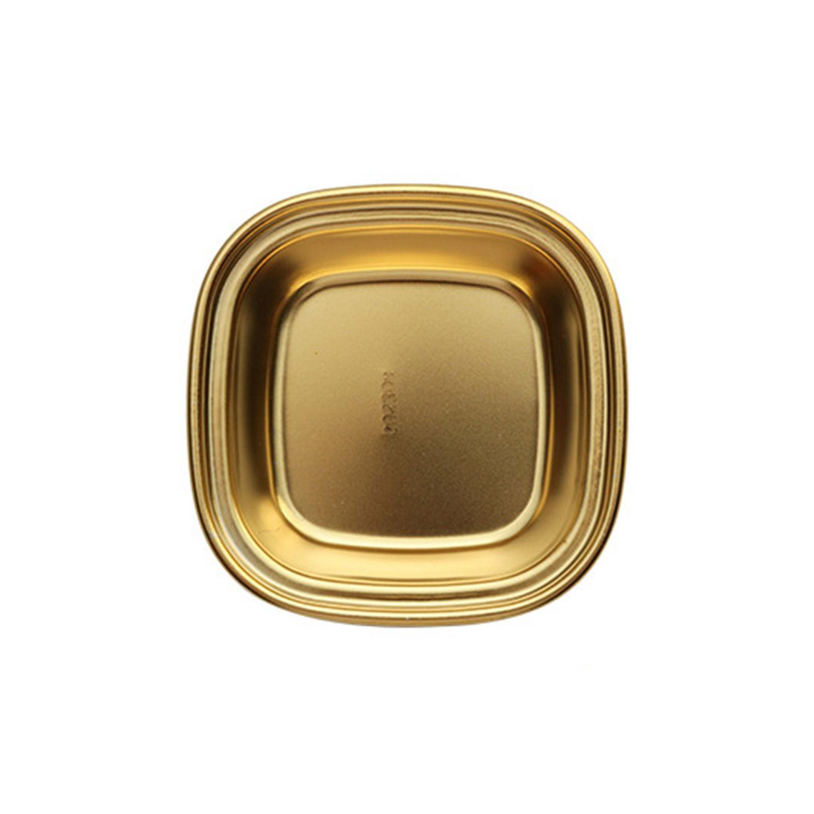 

Блюдо из нержавеющей стали для приправ, миска для макания, блюдо для соевого соуса, поднос для приправ, квадратная тарелка для закусок на гриле, кухонная утварь 2