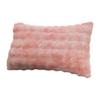 Pillow Cover Solid Color Design Plush Soft Pillow Case Autumn Winter Warm Comfortable Bedroom Pillowcase