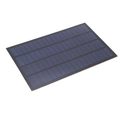 Přenosný 2,5W 18V polykřemičitý solární panel Solární nabíjecí deska Modul pro nízkoenergetické elektrické spotřebiče