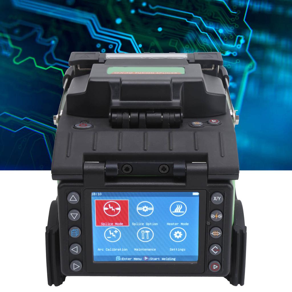 Fusion Splicer Optic Fiber Splicing Machine Manual Electrical Tools GX39