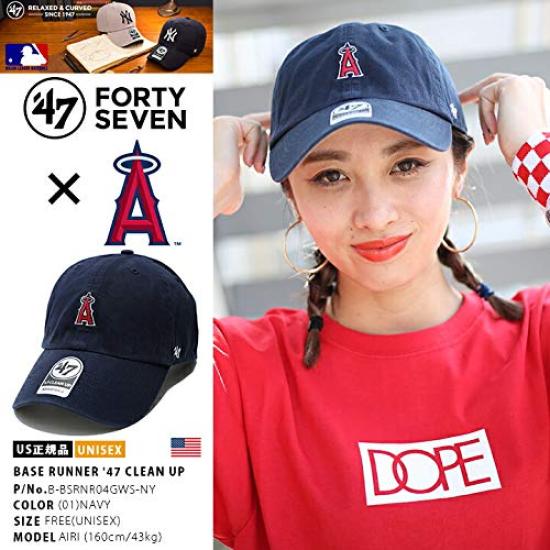 Hat 47 Cap Angels 47brand Navy [47] B-BSRNR04GWS-NY