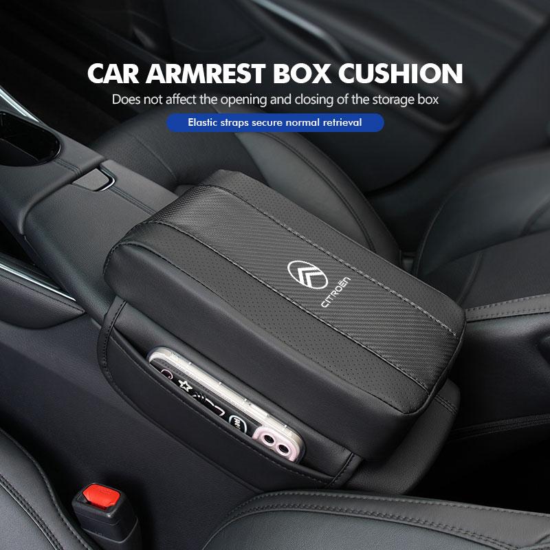 Car Arm Rest Box Center Console Extension Cushion Elbow Support For Citroen C5 C1 C2 C6 C4L DS3 DS4 DS5 C-Elysee Grand Berlingo