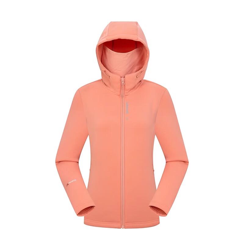LAFUMA Women's Double-Sided Fleece Hooded Jacket LFJA4DR90