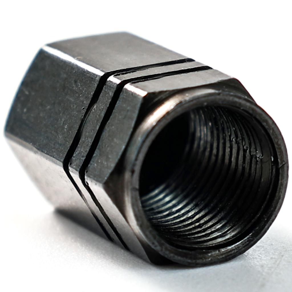 4 Pcs Aluminum Alloy Tire Valve Protection Stem Car Cover Dust Proof Airtight Air Cap Cover For Truck Motorcycle Bike Automobile