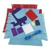 Felt Cushion Kit To Sew Blue 32.5 X 26 X 5 Cm