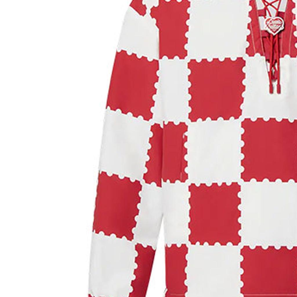 Louis Vuitton Jacket Men's Red White 1A9GPP