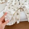 Ins Spring Baby Girl Doll Collar Printed Princess Jumpsuit Fresh Style Baby Girl Photo Shoot Romper