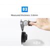 304 Stainless Steel Black Coated 114mm Sink Strainer With Overflow For Kitchen  Home Improvement Hardware Parts For Home