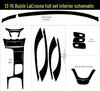 Carbon Fiber Gear Shift Sticker for 2013-2015 Buick LaCrosse Interior