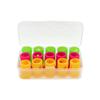 15Pcs Plastic Padel Racket Dampeners Ring Shape Racket Shock Absorbers  Tennis