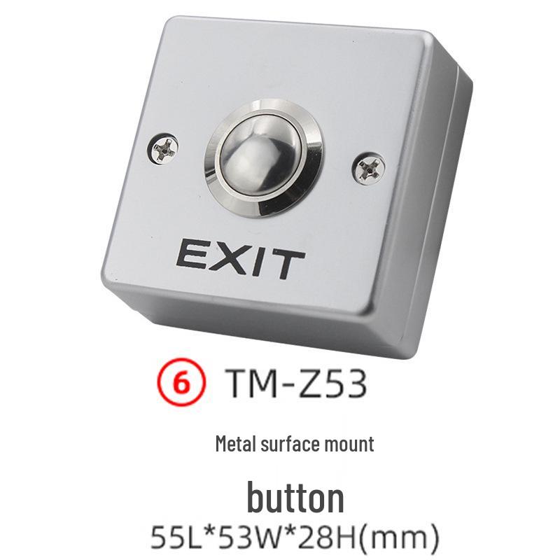 Infrared Sensor Touch Key & Glass Break Alarm Button for Emergency Access Control