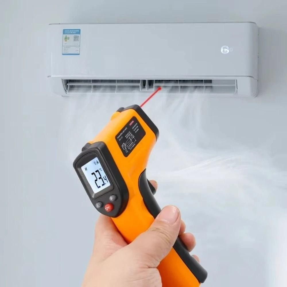 Non-Contact Infrared Thermometer LCD Display Cooking Thermometer Temperature Measurement