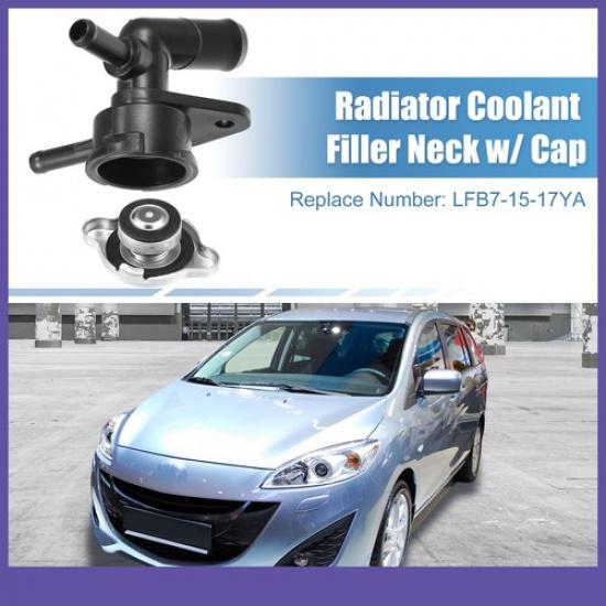 Engine Radiator Coolant Filler Neck with Radiator Cap ONE  for Mazda 5