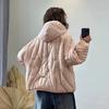 Cotton clothes in winter, new Pinghu design sense, fashionable cotton-padded clothes in autumn and winter, thickened warm jacket in winter