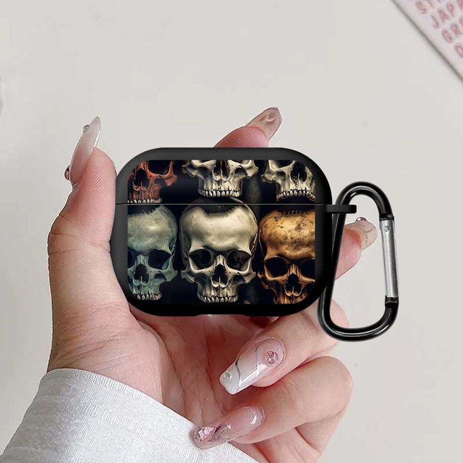 Skulls Cool Earphone Cases Cover Case For Airpods Pro3 4 Pro Pro2 1 3 2
