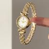Women's Watch Simple Retro Bracelet Watches Small and Exquisite Versatile Steel Belt Ladies Fashion Quartz Clock Wristwatches
