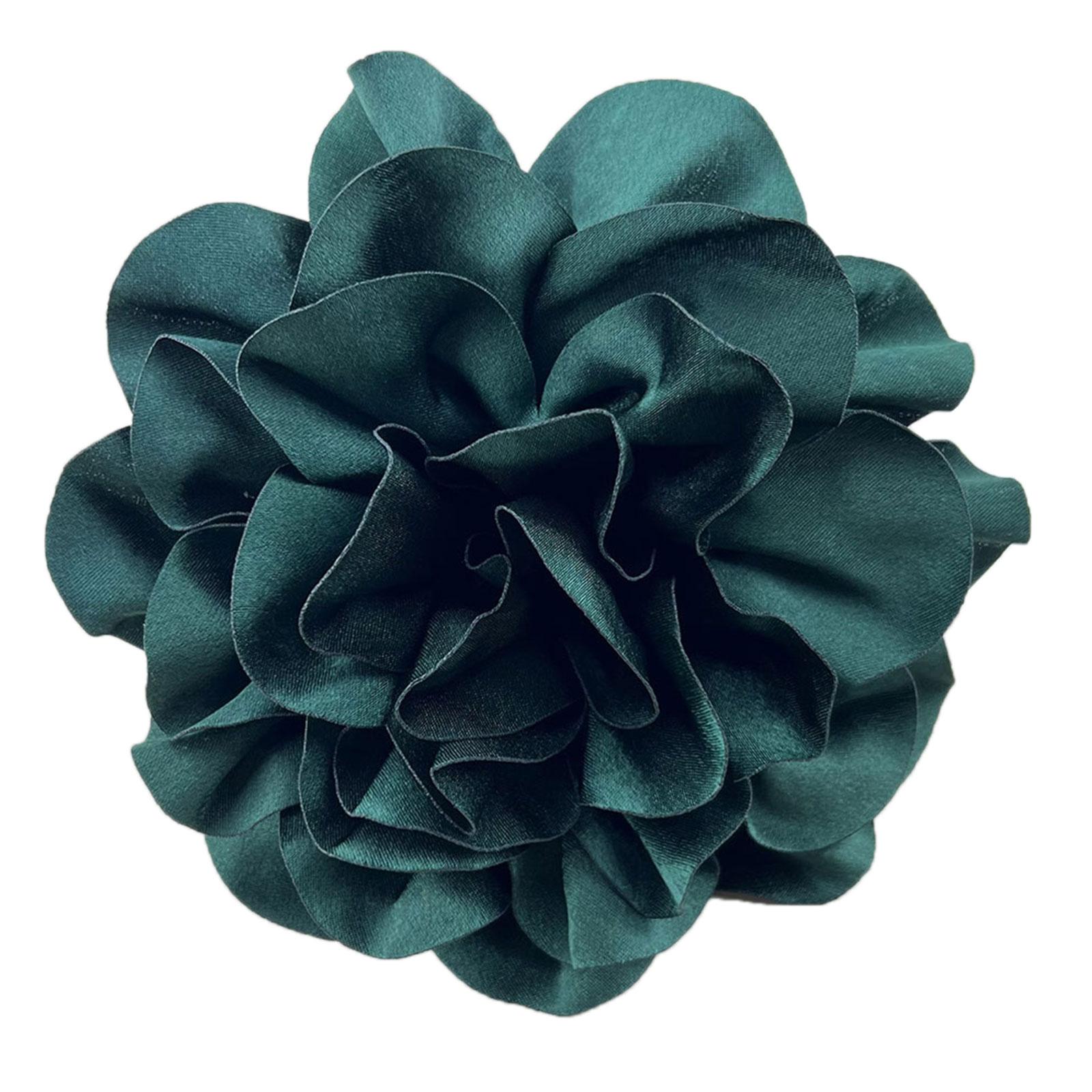 

Французский стиль Цветок на лацкане Красочные цветы Брошь-булавка Модный аксессуар Персонализированный цветочный значок темно серый