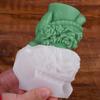 Cylinder Silicone Candle Molds for Candle Soap Gypsum Decoration Embossed Rose Silicone Candle Molds for Epoxy Resin