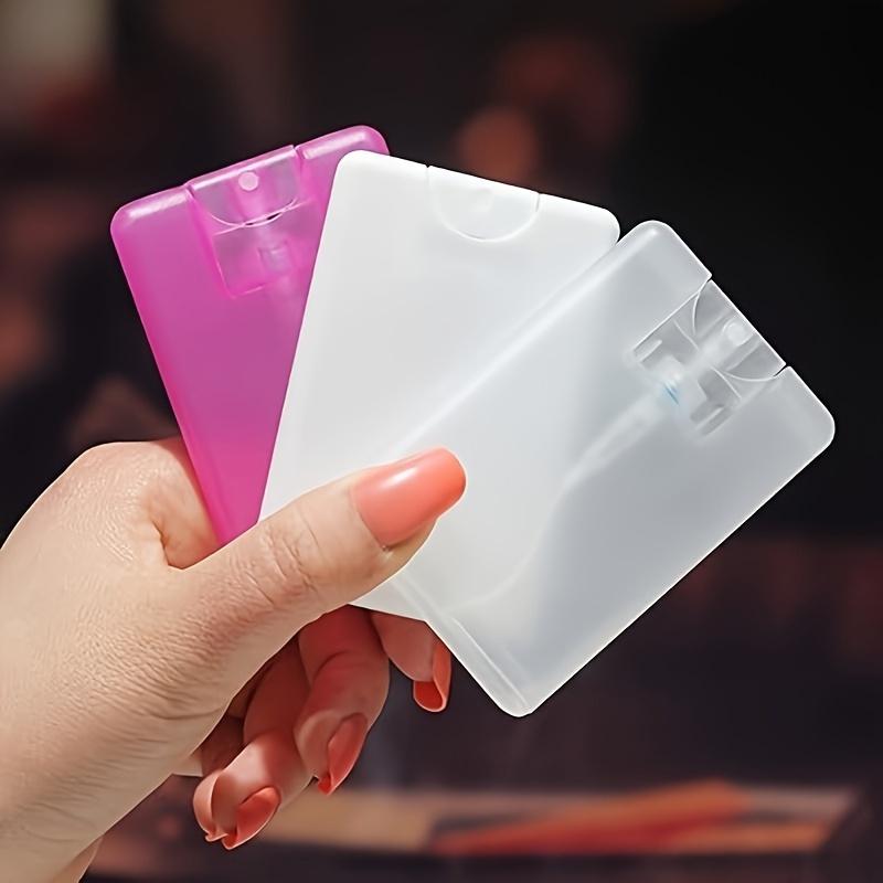 3pcs Refillable Fine Mist Perfume Spray Bottle - PVC-Free Plastic, Scent-Free, Ideal for Cosmetics & Essential Oils