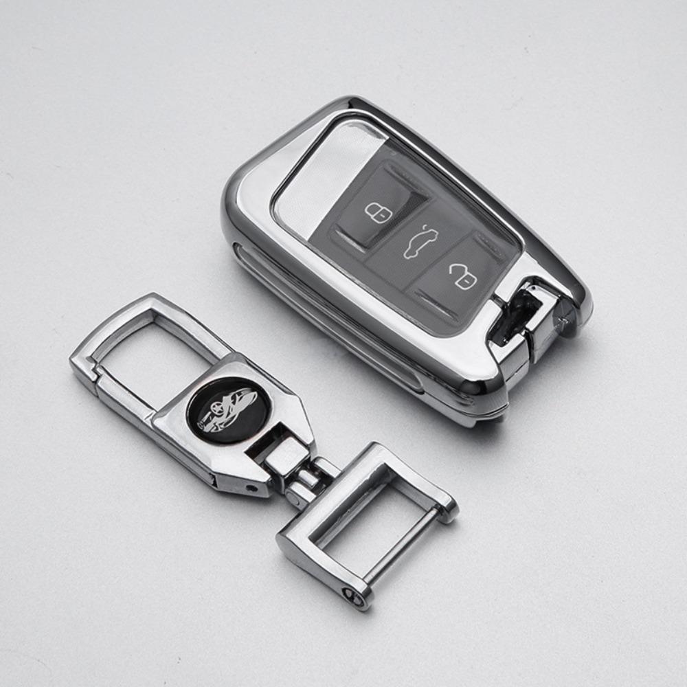 Premium for VW Key Case Full Wrap for Lavida Sagitar Bora Passat Lamando Santana Auto Accessories