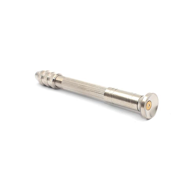 Dünner Schaft Vierkopf Trompete Handbohrer zum Drehen für Holz, Kunststoff & Stahl