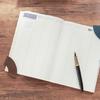 Fan Shaped Bookmarks Simple Book Markers PU Leather Page Markers Creative Bookmarks for Book Lovers