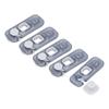 5pcs Child Proof Refrigerator Lock Baby Security Drawers Latches Dual Protect Fridge Lock with