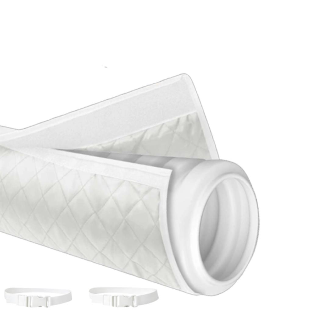 Adjustable Portable Conditioner Hose Insulation Cover with - Window Fabric for Duct