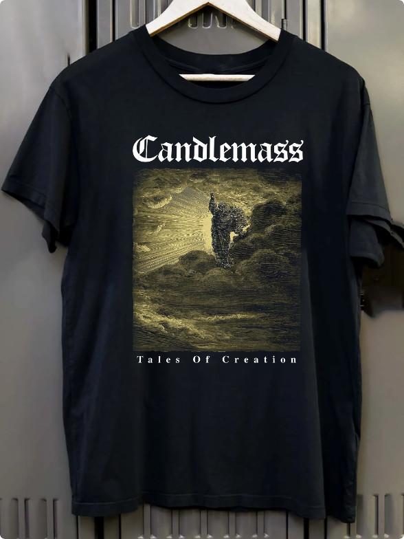 Candlemass Tales of Creation Album T Shirt All Size S to 5XL XXXXL