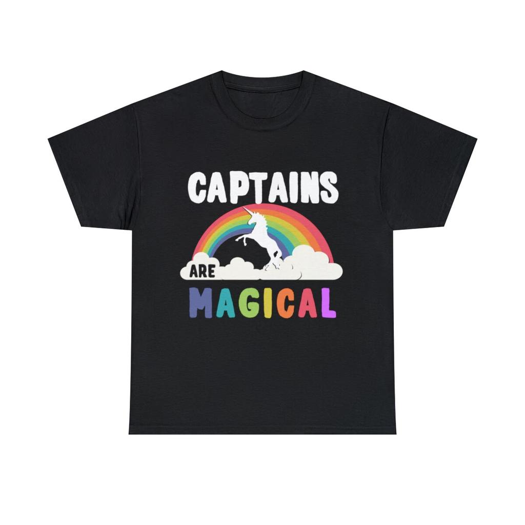 Captains Are Magical Graphic Tee Shirt, S-5XL