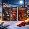 Party Favors for Children Dragon Advent Calendar 2026, 24 Day Bookish Christmas Countdown with Cute Gift Sets Mini Acrylic Dragons, Fantasy Book Lover