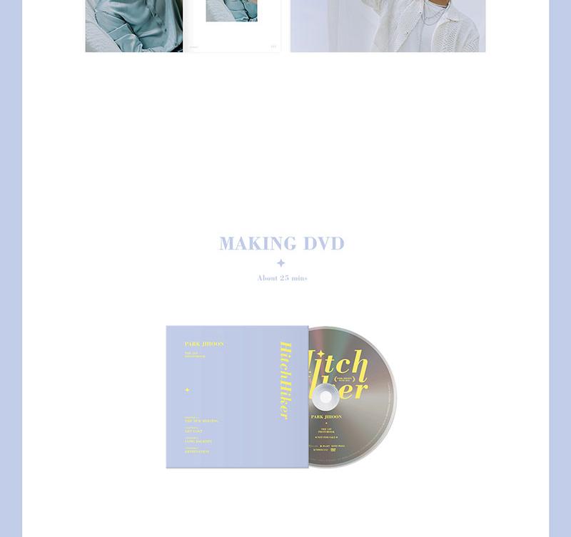 PARK JIHOON - THE 1ST PHOTOBOOK HitchHiker PARK JIHOON WITH MAY (2021)