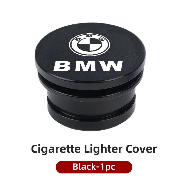 BIFL6 New 2025 Metal Car Cigarette Lighter Cover Decorative Cover DustProof Dust Cover Auto  Accessories For BMW E46 E90 E60 F30 F10 E