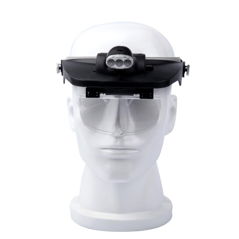 

Лупи Світлодідна Лампа Налобна Лупа Ювеліра Налобна Лупа Змінні Лінзи Інструмент Ремонт Читальна Лупа CHINA