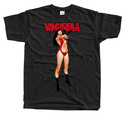 Vampirella V2 Film Afişi Siyah Unisex Tişört