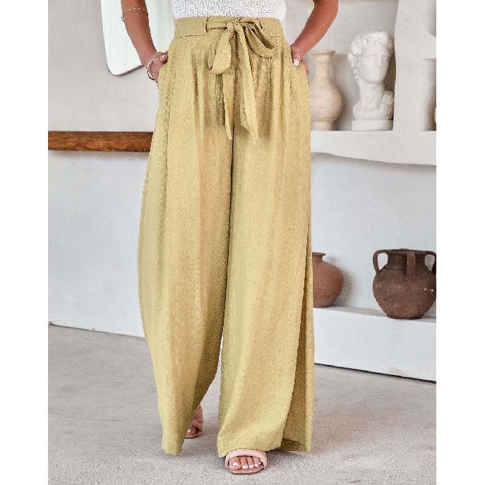 

Женские повседневные новые сезонные деловые брюки для отдыха с карманами из чистого хлопка и удобной посадкой XXL хаки