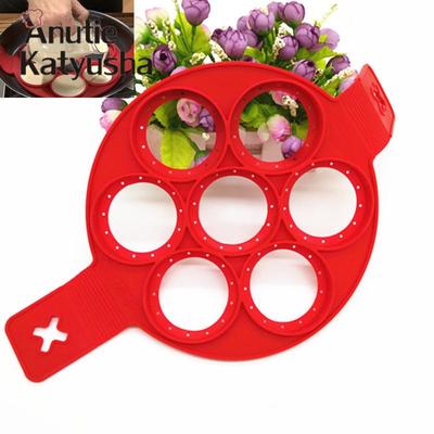 Egg Tools Round Pancake Maker Nonstick Cooking Egg Ring Maker Cheese Cooker Pan Flip Eggs Mold