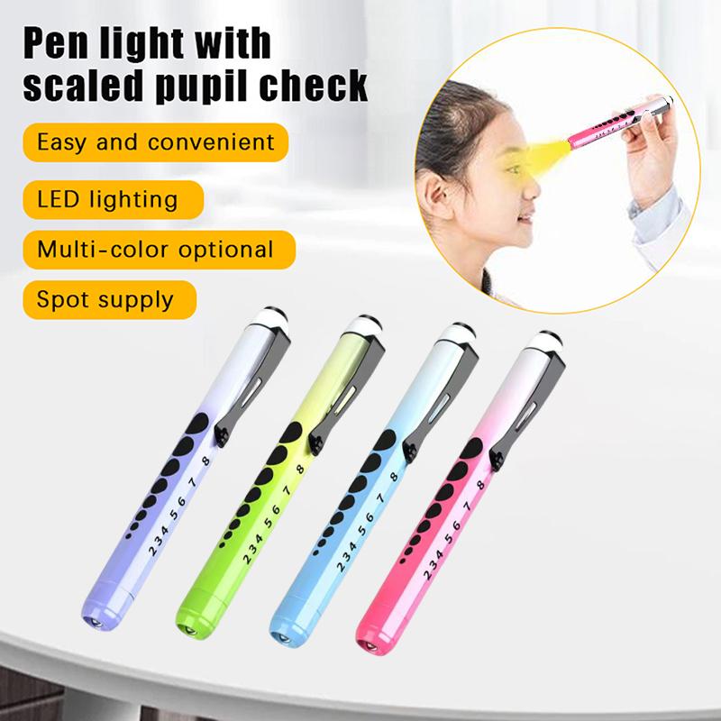 Portable Pocket Medical Pen Light Led Penlight Torch Otoscope Flashlight Ophthalmoscope For Doctor Nurse Emergency First Aid
