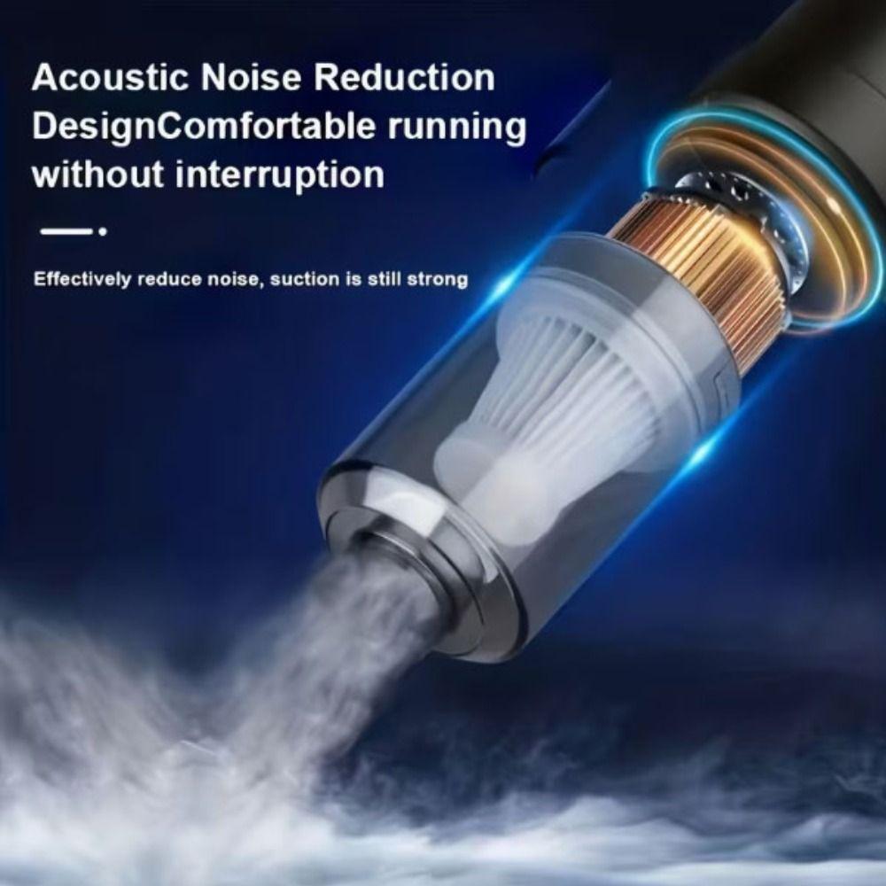 Powerful Suction Wireless Vacuum Cleaner Lightweight Mini Vacuum Cleaner  Vehicle Maintenance
