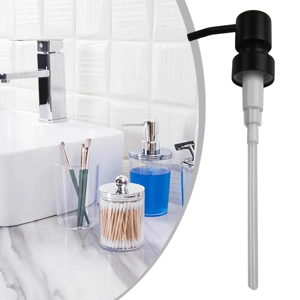 1pcs 304 Stainless Steel Pump Head For DIY Jars Bottles Soap Lotion Dispenser Pump For Liquid Pumps Standard 28 400 Thread Home