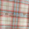 Imitation Linen Breathable Summer Plaid Fabric for Shirts and Dresses