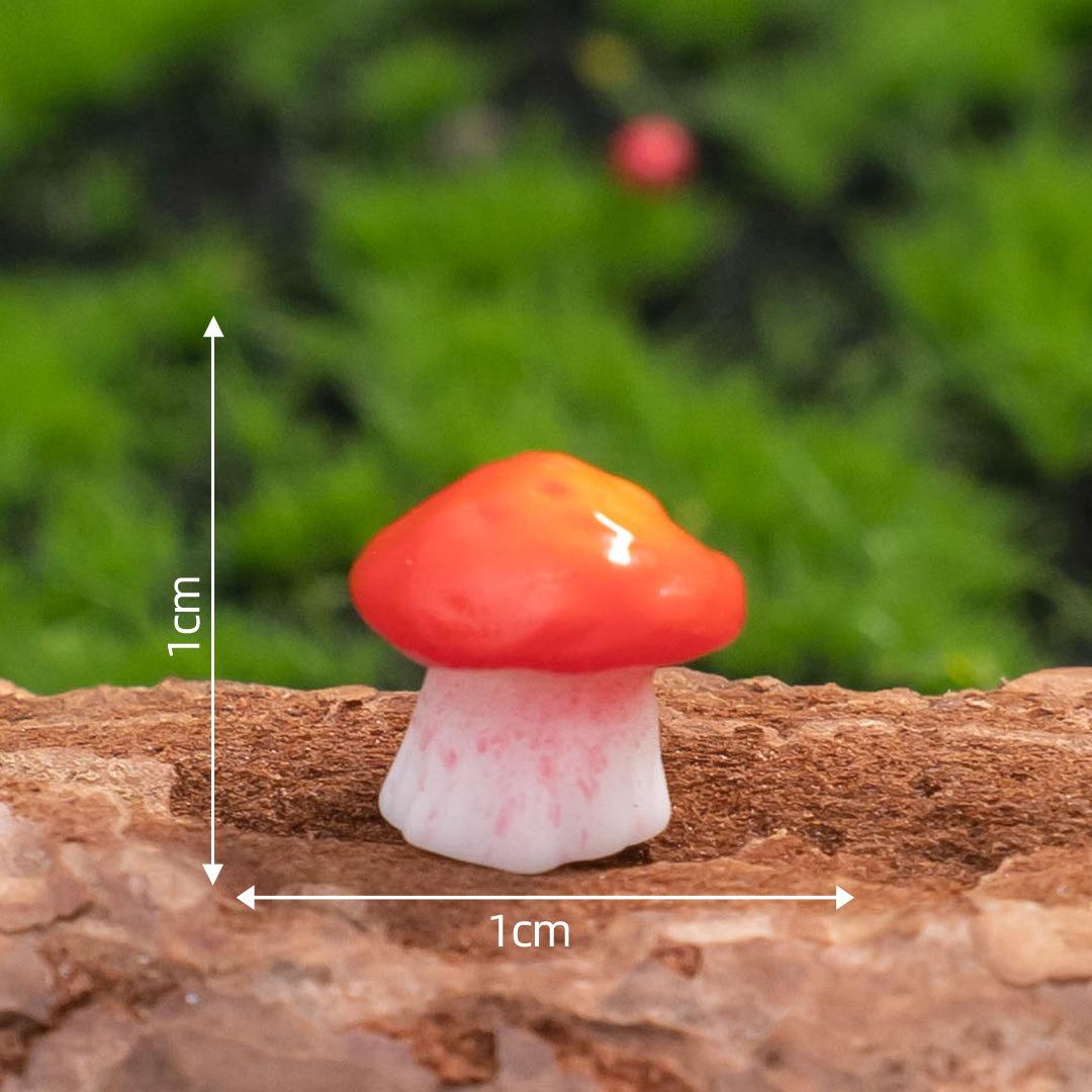 

Микроландшафтные украшения из грибов и мха для домашнего декора — аксессуары из смолы для горшков с суккулентами, сделанные своими руками.