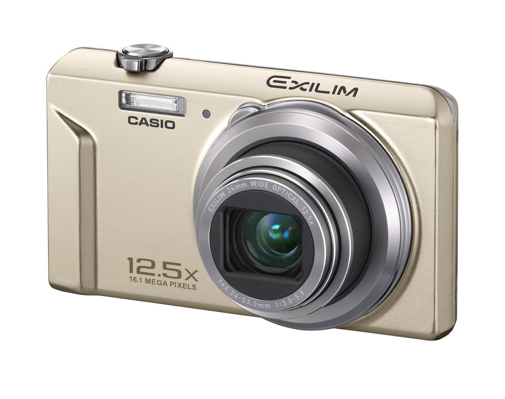 

CASIO Digital Camera EXILIM million pixels Gold 16.1 12.5x EX-ZS150GD золотий