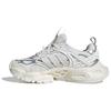 Adidas XLG Runner Deluxe Hvit Sølv Metallic Unisex Sneakers Skyhvit IH7795