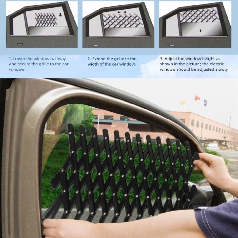 Mesh Grille Pet Dog Puppy Ventilation Grill Pet Travel Pet Guard Grill Mesh Car