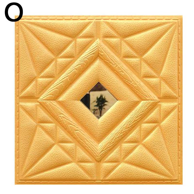 1 x 3D-Wandaufkleber für Wohnzimmer, Hintergrund, Ziegelstein, selbstklebend, 30 x 30 cm, Heimdekoration