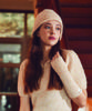 MOLLY'S MOMENT Hairy Bucket Hat_Beige